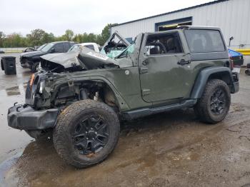  Salvage Jeep Wrangler