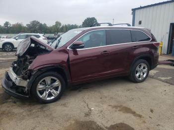  Salvage Toyota Highlander