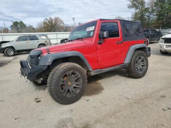  Salvage Jeep Wrangler