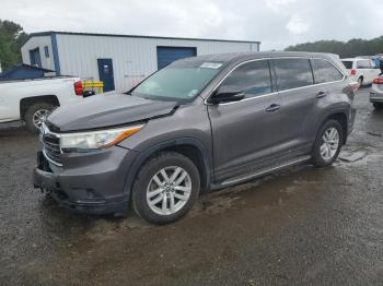  Salvage Toyota Highlander