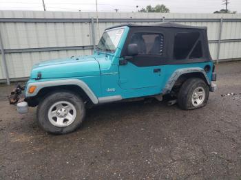  Salvage Jeep Wrangler