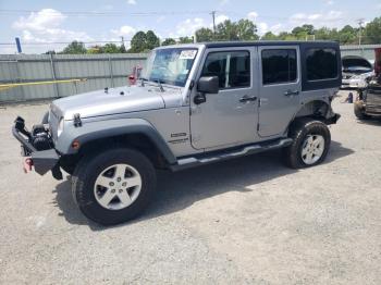  Salvage Jeep Wrangler