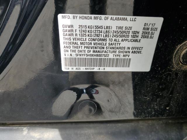 Honda Pilot Touring Image 7