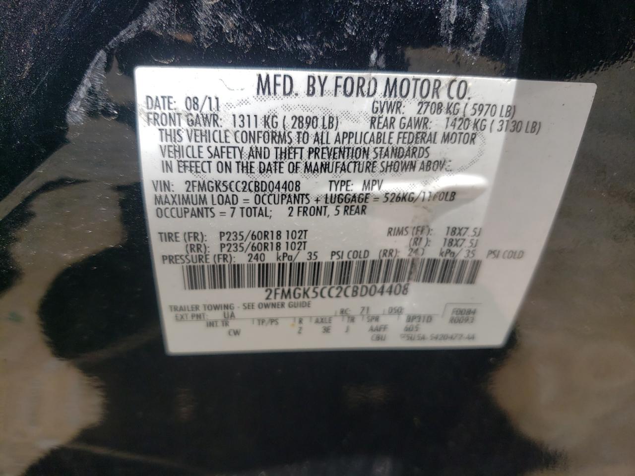 Ford Flex Sel Image 3