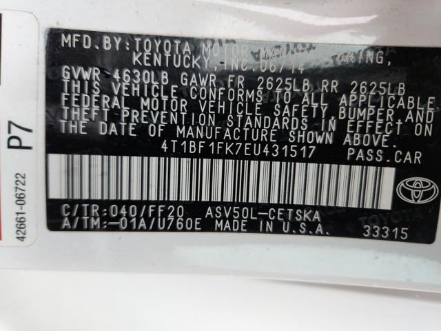 Toyota Camry L Image 11