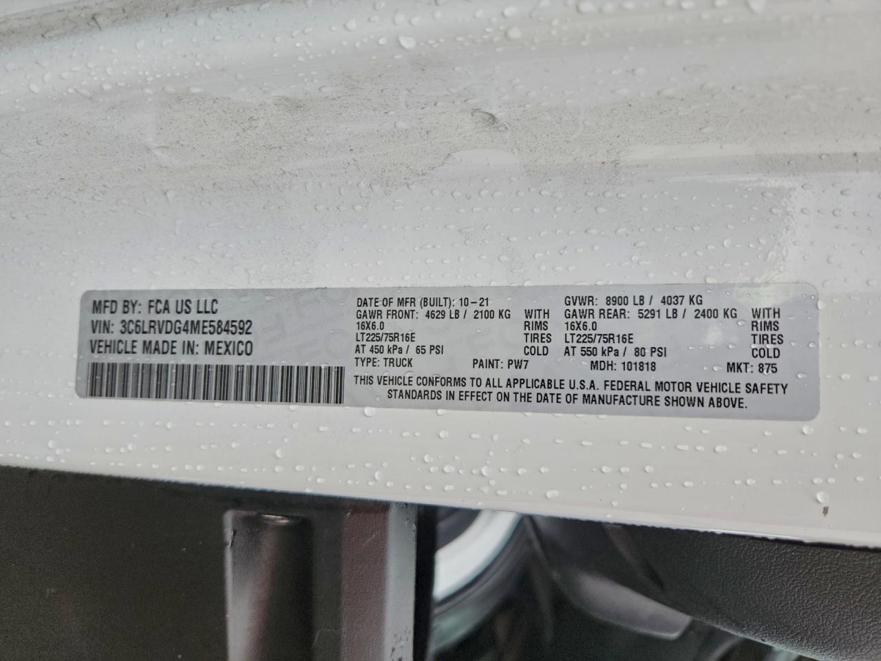 Ram Promaster 2500 High Image 9