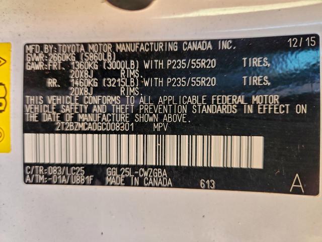 Lexus RX 350 Base Image 13