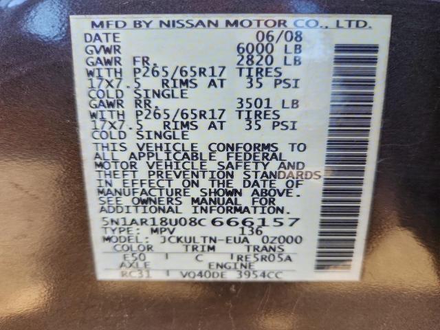 Nissan Pathfinder S Image 12