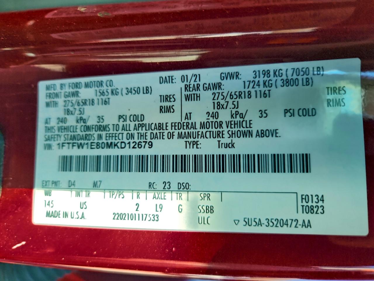 Ford F-150 Supercrew Image 12