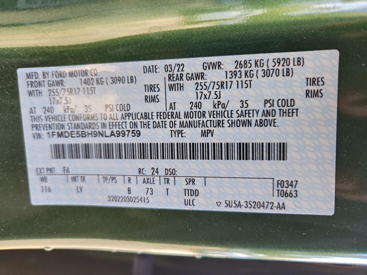 Ford Bronco Base Image 9