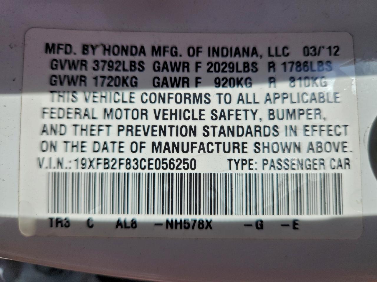 Honda Civic Ex Image 9