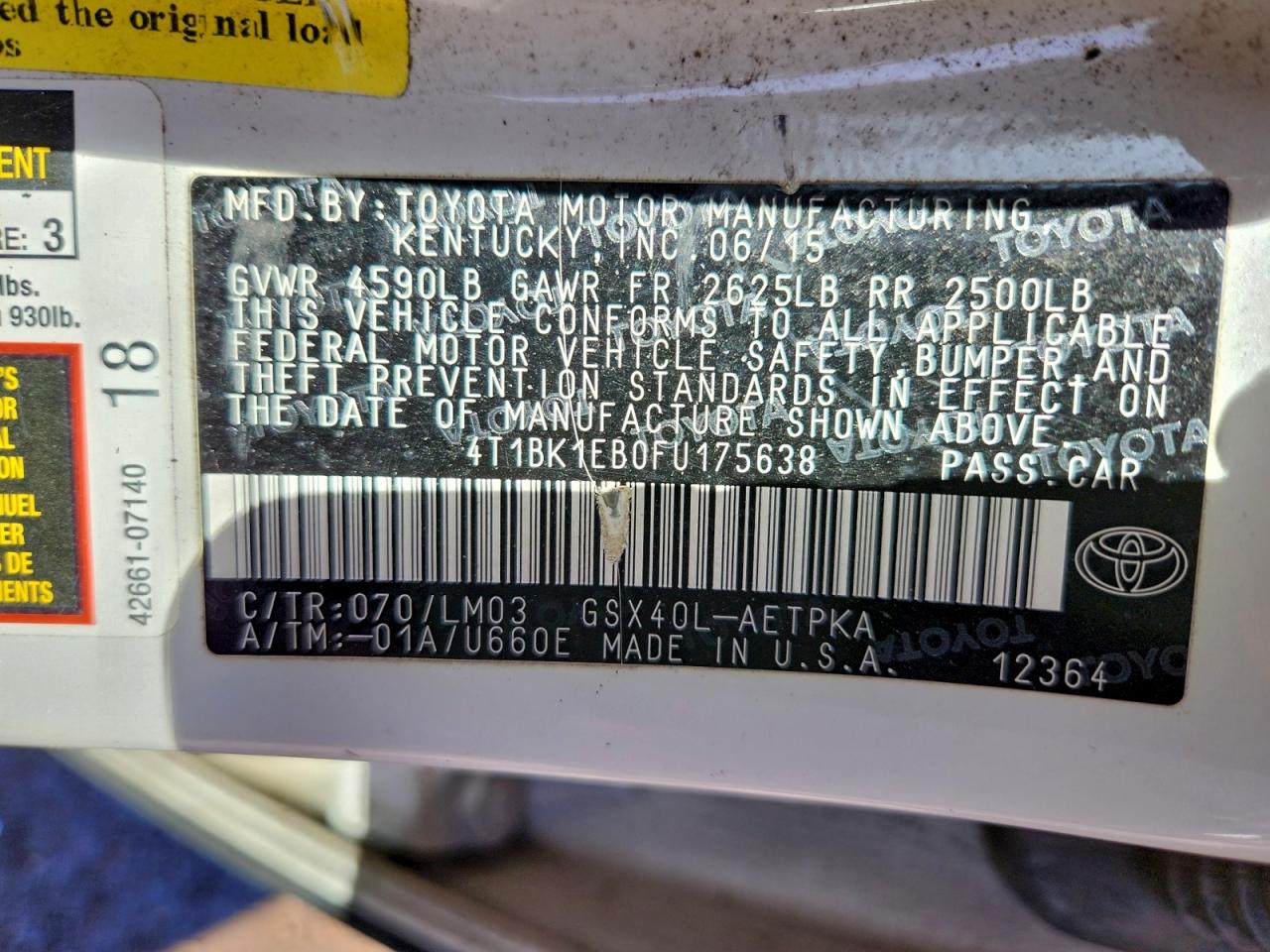 Toyota Avalon Xle Image 10