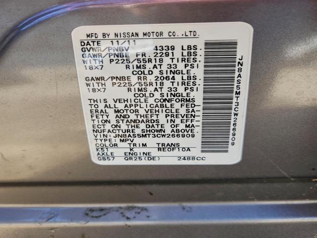 Nissan Rogue S Image 10