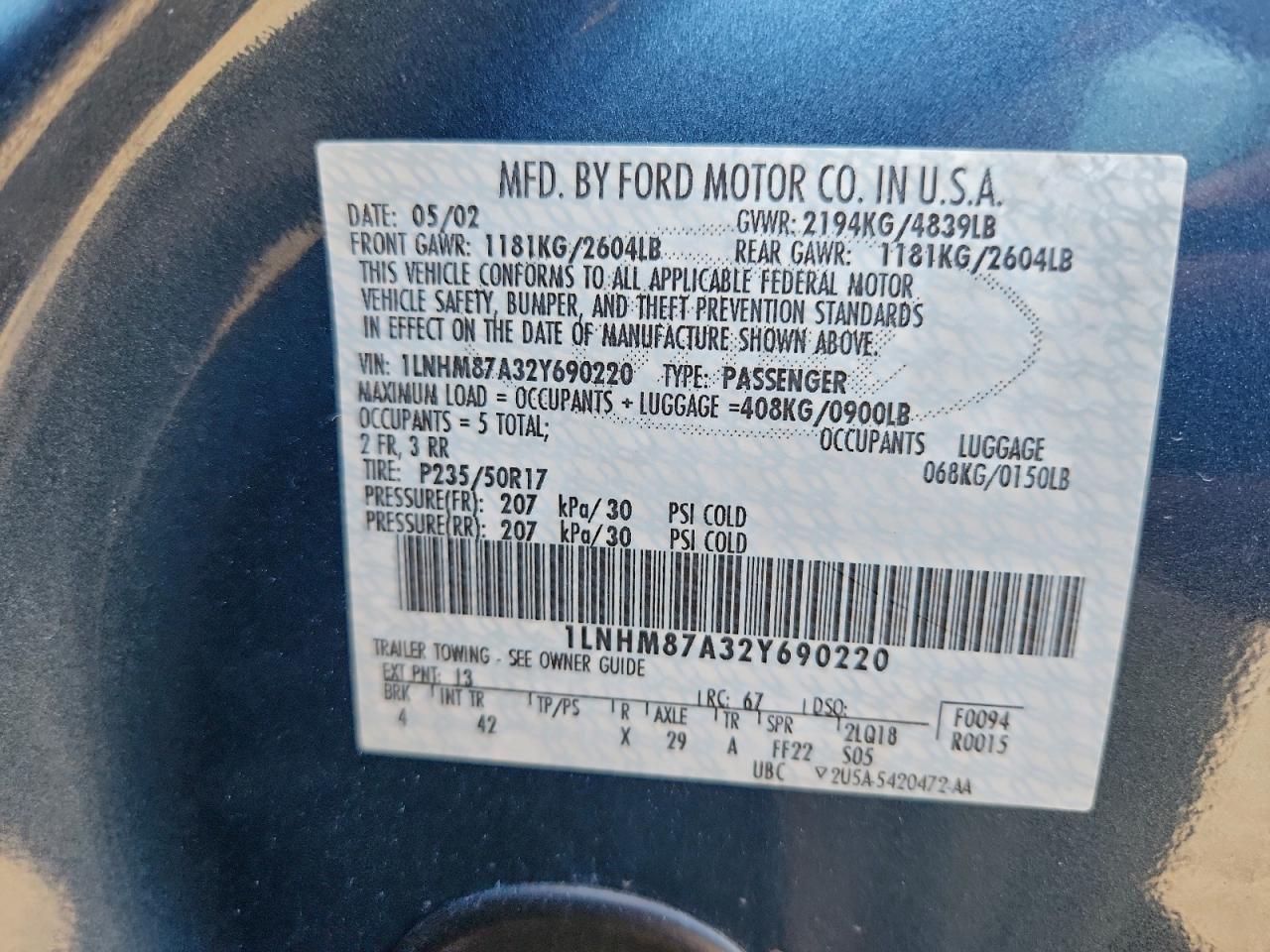 Lincoln Ls Series Image 13