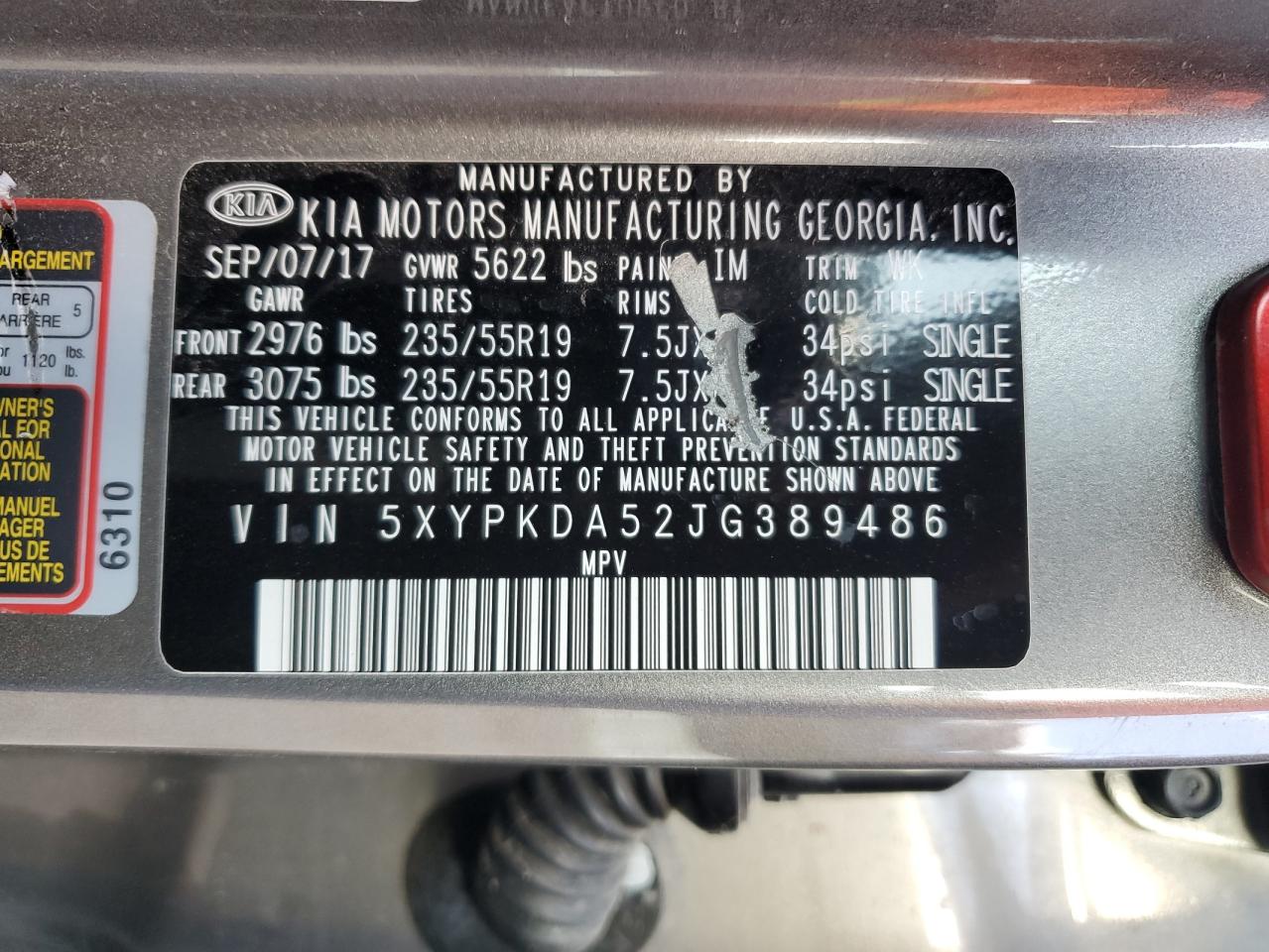 Kia Sorento Sx Image 7