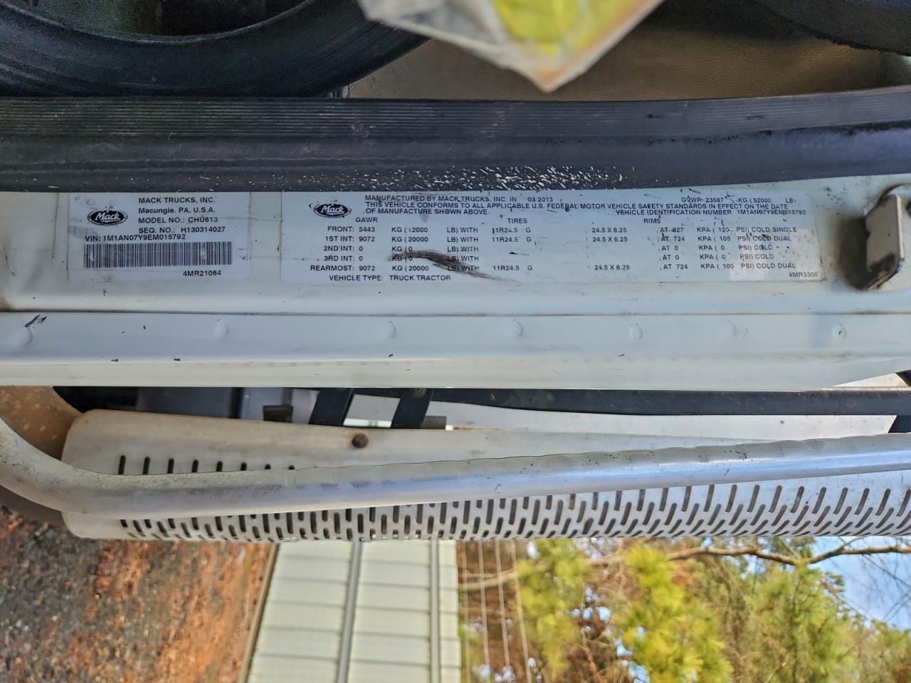 Mack 600 Chu600 Chu600 Image 8