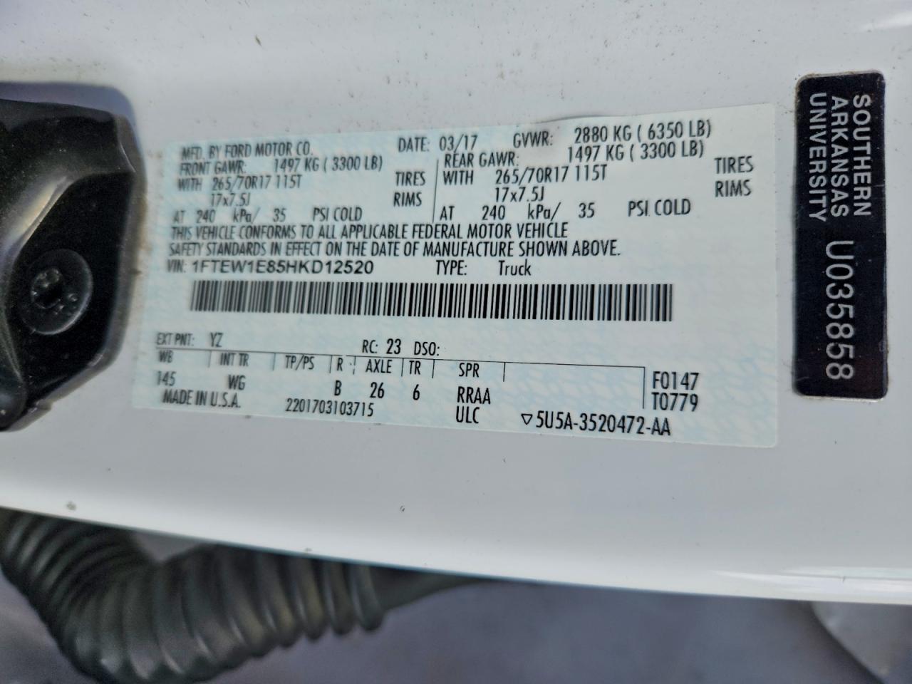 Ford F-150 Supercrew Image 3