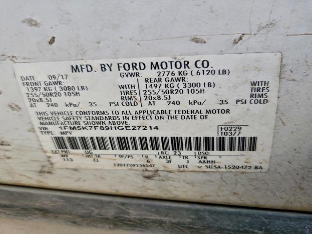 Ford Explorer Limited Image 10