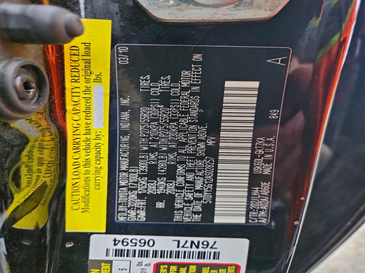 Toyota Sequoia Platinum Image 10