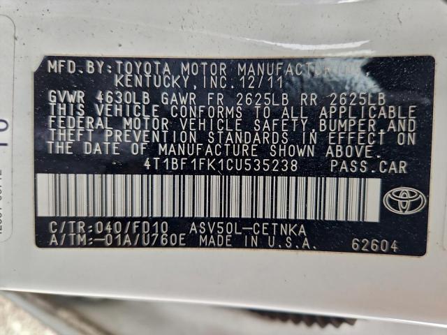 Toyota Camry Base Image 11