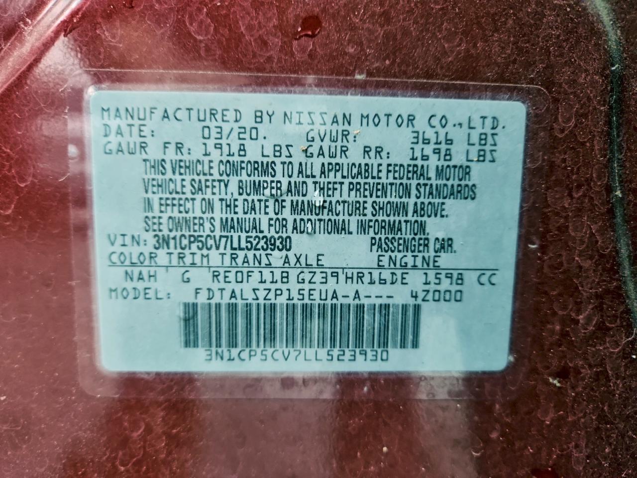 Nissan Kicks Sv Image 5