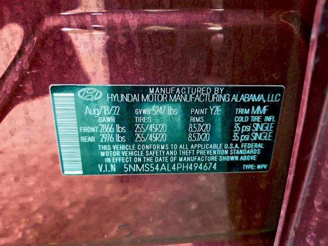 Hyundai SANTA FE Calligraphy Image 11