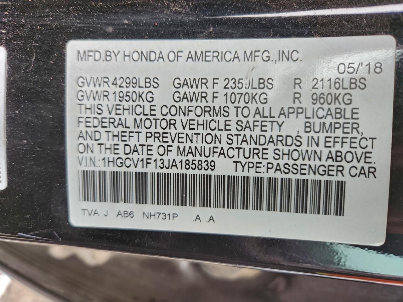 Honda Accord Lx Image 4